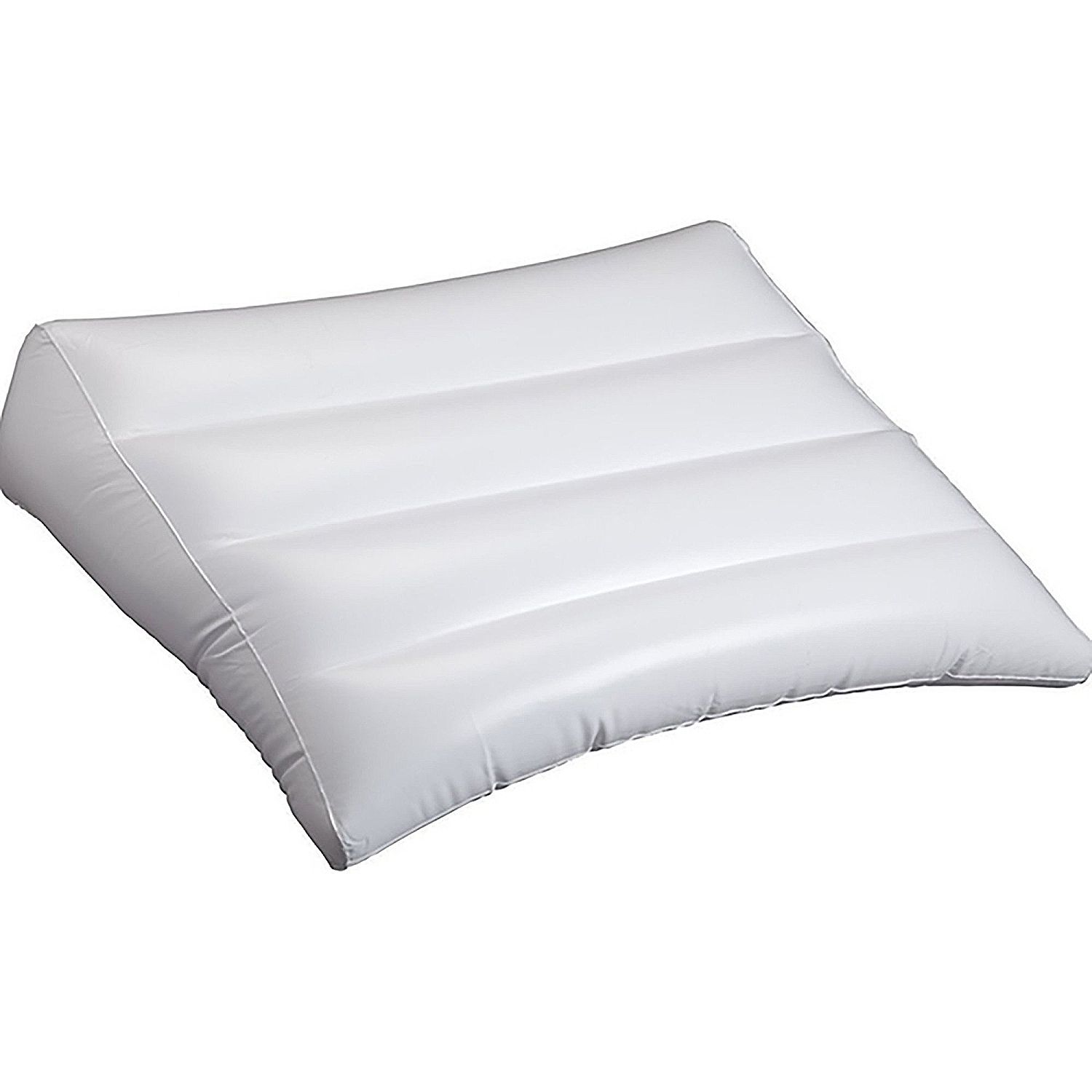 Hermell Soft White Leg Wedge Pillow - Memory Foam Wedges for Leg Elevation  - Adjustable Wedges Help Back Pain