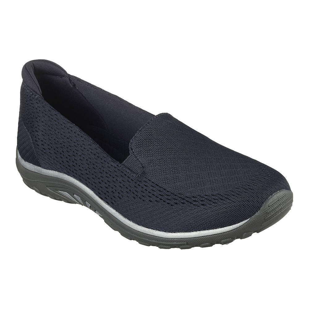 Skechers Women s Reggae Fest Willows Vibe Loafers Navy 8