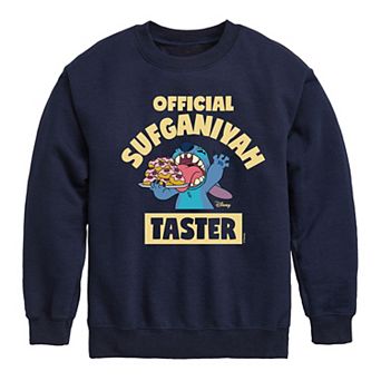 Disney's Lilo & Stitch Boys 8-20 Official Sufganiyah Taster Fleece Sweatshirt