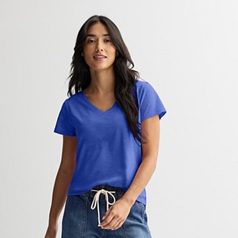 Women's Sonoma Goods For Life® Everyday Short Sleeve V-Neck Tee