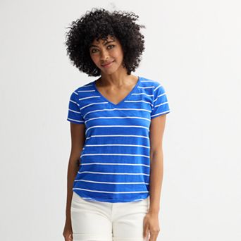 Women's Sonoma Goods For Life® Everyday Short Sleeve V-Neck Tee