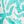 Cream Teal Palm