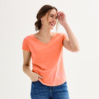 Women's Sonoma Goods For Life® Everyday Short Sleeve V-Neck Tee