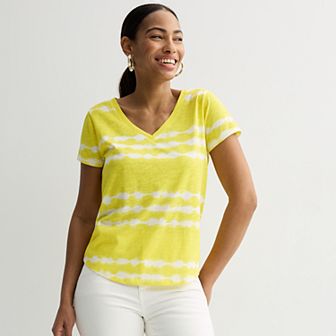 Women's Sonoma Goods For Life® Everyday Short Sleeve V-Neck Tee
