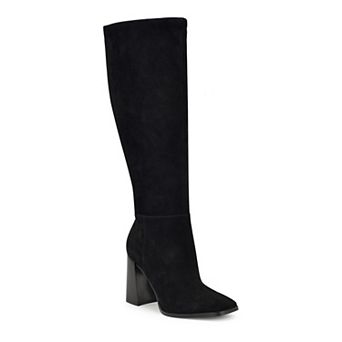 Nine West Temas Women's Suede Knee-High Boots