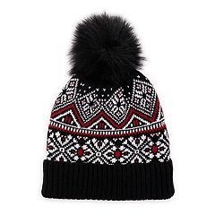 Clam Black/Gray Pom Hat 16337 - The Home Depot