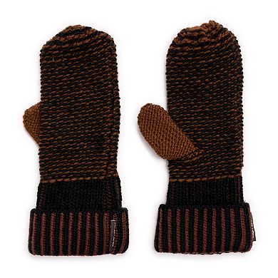 Women's MUK LUKS Textured Mittens