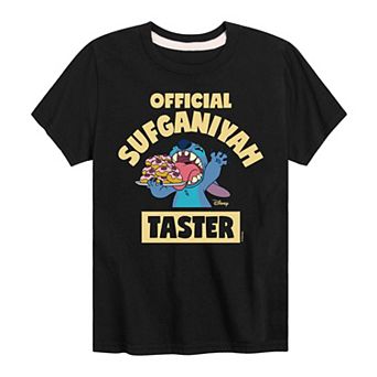 Disney's Lilo & Stitch Boys 8-20 Official Sufganiyah Taster Graphic Tee