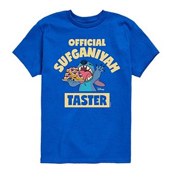 Disney's Lilo & Stitch Boys 8-20 Official Sufganiyah Taster Graphic Tee