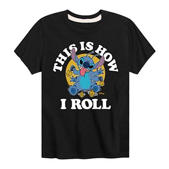 Disney's Lilo & Stitch Boys 8-20 This Is How I Roll Graphic Tee