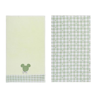  Disney's Mickey Mouse 2-pc. Gingham Kitchen Towel Set by Celebrate Together™ Spring