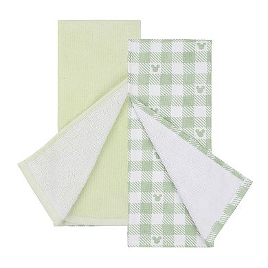  Disney's Mickey Mouse 2-pc. Gingham Kitchen Towel Set by Celebrate Together™ Spring