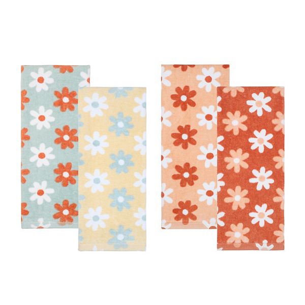 Celebrate Together™ Spring Daisy Print Kitchen Towel 4-pk.