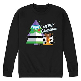 Disney / Pixar's Toy Story Men's Merry Christmas Fleece Sweatshirt