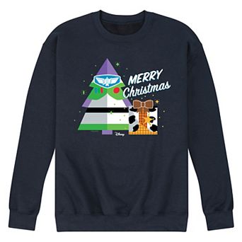 Disney / Pixar's Toy Story Men's Merry Christmas Fleece Sweatshirt