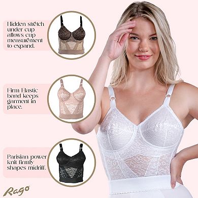 Longline Wireless Expandable Cup Bra