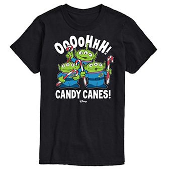 Disney / Pixar’s Toy Story 4 Big & Tall Ooohhh Candy Canes Graphic Tee
