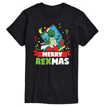 Disney / Pixar’s Toy Story 4 Big & Tall Merry Rexmas Graphic Tee