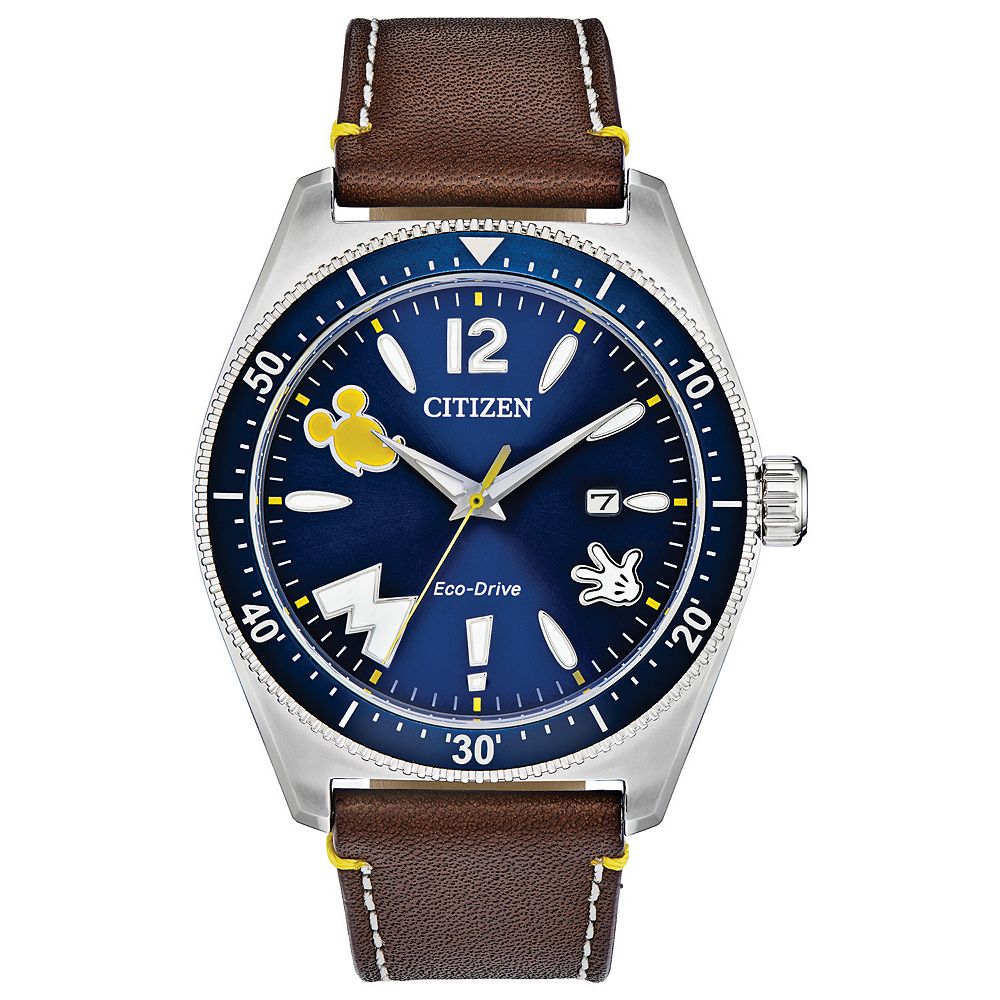 Disney's 100th Anniversary Mickey Mouse Men's Eco-Drive Vintage