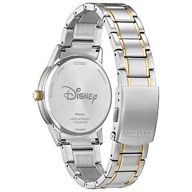 Disney's 100th Anniversary Mickey Mouse Men's Eco-Drive Sorcerer's Apprentice Two-Tone Bracelet Watch by Citizen - FE7064-71W