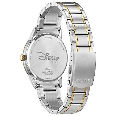 Disney 100th Anniversary Men's Eco-Drive Mickey Mouse Sorcerer's Apprentice Two-Tone Bracelet Watch by Citizen - FE7064-71W