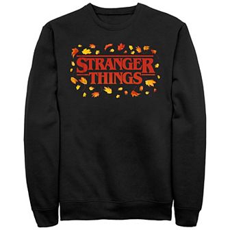 Men's Stranger Things Autumn Title Logo Graphic Fleece