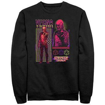 Men's Stranger Things Vecna Infographic Graphic Fleece