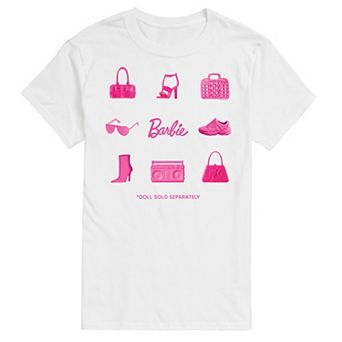 Men's Barbie Grid Doll Graphic Tee