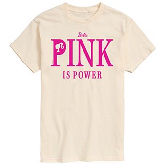 Men's Barbie Pink Is Power Graphic Tee