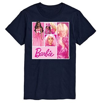 Big & Tall Barbie® Grid Graphic Tee