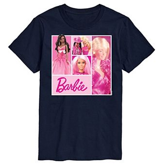 Big & Tall Barbie® Grid Graphic Tee