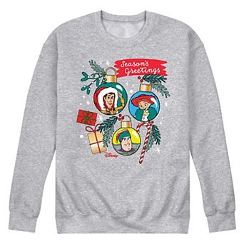 Disney / Pixar's Toy Story 4 Men's Seasons Greetings Fleece Sweatshirt