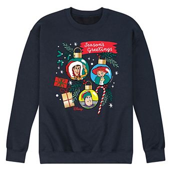 Disney / Pixar's Toy Story 4 Men's Seasons Greetings Fleece Sweatshirt