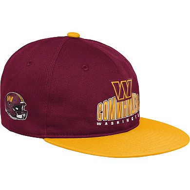 Youth Burgundy Washington Commanders Legacy Deadstock Snapback Hat