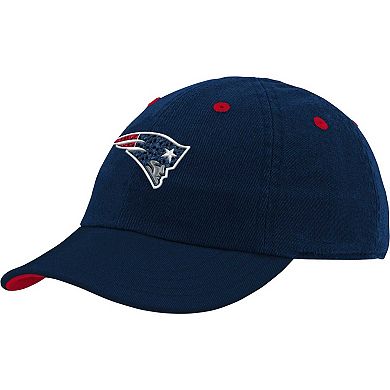Infant Navy New England Patriots Team Slouch Flex Hat