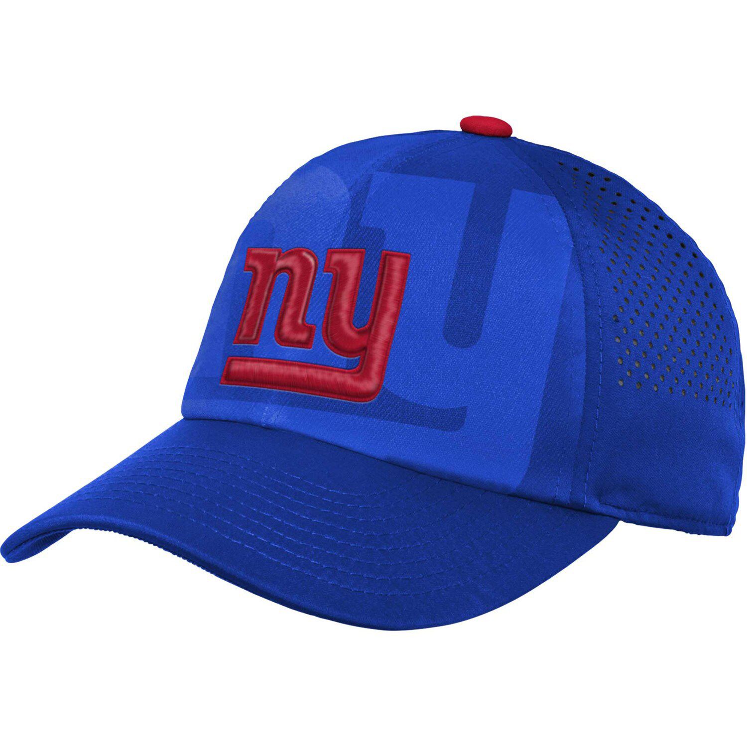 New Era Men's Royal, Natural New York Giants Devoted Trucker