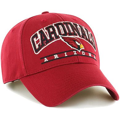 Men's '47 Cardinal Arizona Cardinals Fletcher MVP Adjustable Hat