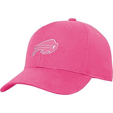Girls Youth Pink Buffalo Bills Adjustable Hat