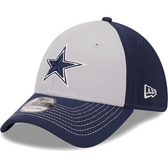 Men's New Era Gray Dallas Cowboys Main 39THIRTY Flex Hat