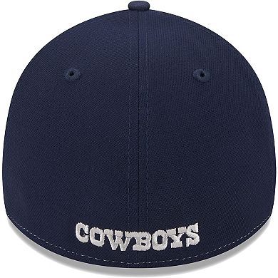 Men's New Era Gray Dallas Cowboys  Main 39THIRTY Flex Hat