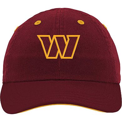 Infant Burgundy Washington Commanders Team Slouch Flex Hat
