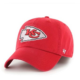 Men's '47 Red Kansas City Chiefs Franchise Logo Adjustable Hat