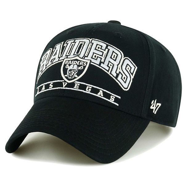 Nfl Hats Las Vegas Raiders Black Adjustable Strapback Dad Hat - Officially Licensed '47 Brand Raiders Hat - Foto 13