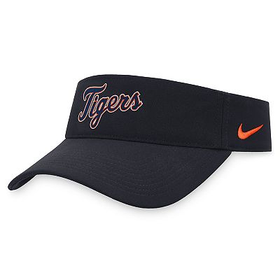 Men s Nike Navy Detroit Tigers Wordmark Performance Adjustable Visor