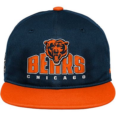 Youth Navy Chicago Bears Legacy Deadstock Snapback Hat