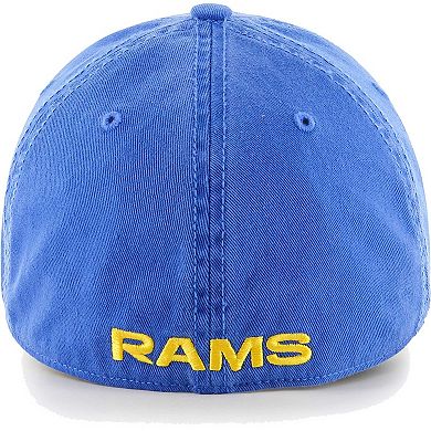 Men's '47 Royal Los Angeles Rams Franchise Logo Fitted Hat