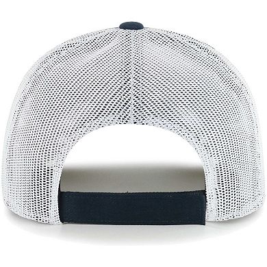 Youth '47 Navy/White Denver Broncos Scramble Adjustable Trucker Hat