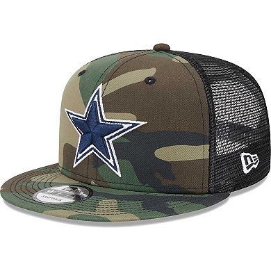 Men's New Era Camo Dallas Cowboys Main Trucker 9FIFTY Snapback Hat