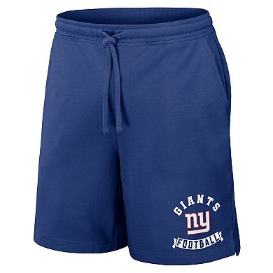 Men's NFL x Darius Rucker Collection by Fanatics Royal New York Giants Washed Shorts