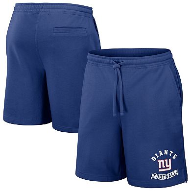 Men's NFL x Darius Rucker Collection by Fanatics Royal New York Giants Washed Shorts
